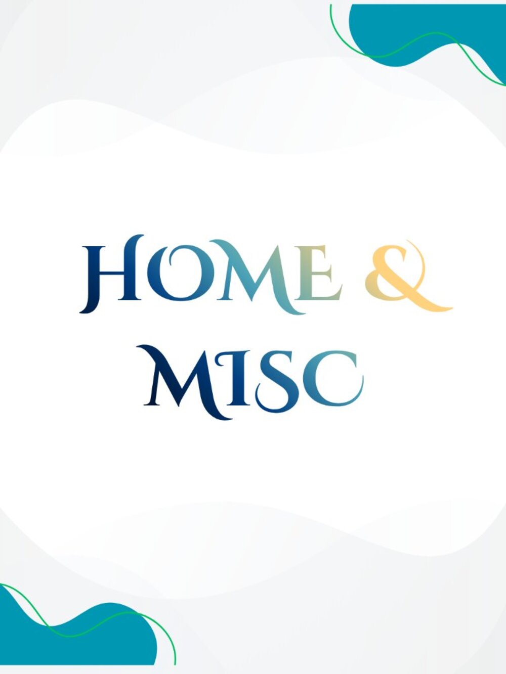 Home & Misc Items Section - ALL OFFERS WELCOME!!